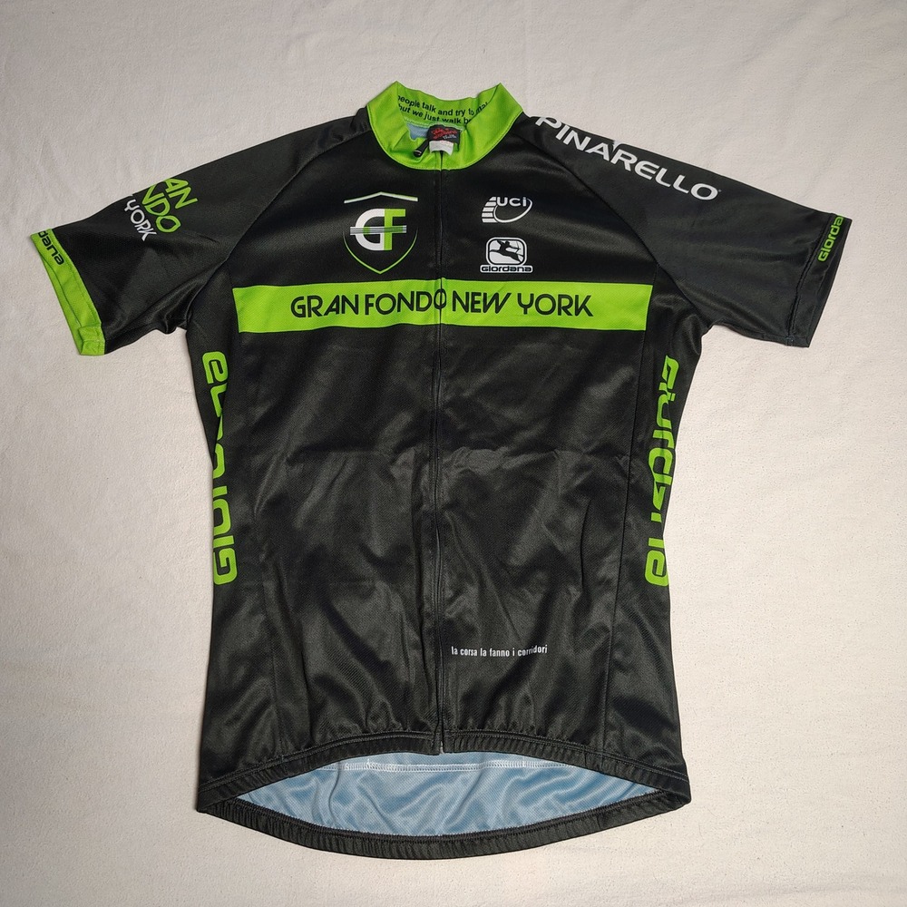 Vintage Giordana GFNY Gran Fondo New York 2012 Cycling Jersey Mens Size Medium